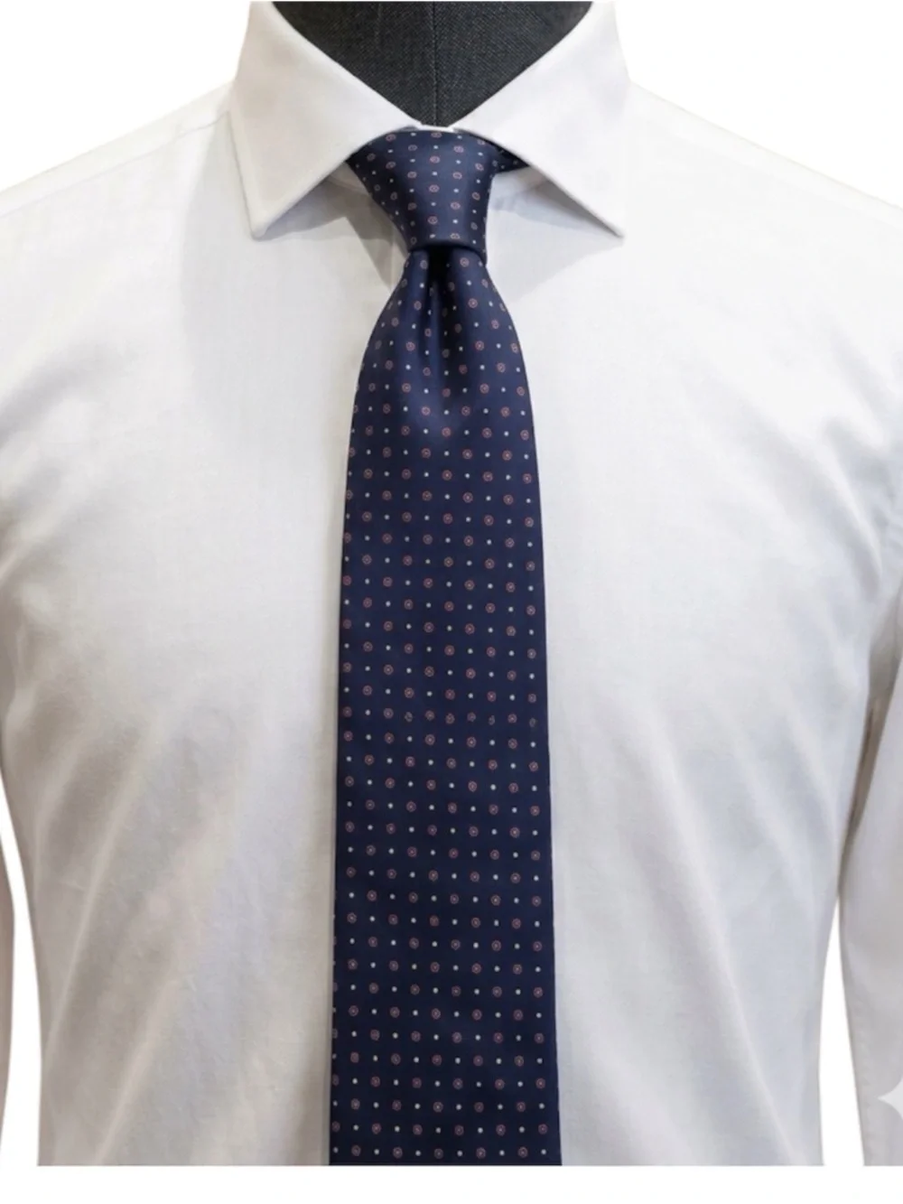 Boss navy polka